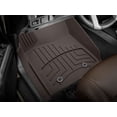 thumbnail image 3 of WeatherTech FloorLiner HP Custom Fit Floor Mats compatible with 2018-2023 Toyota Tacoma - 1st Row (Driver & Passenger), Cocoa, 3 of 5