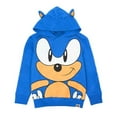 thumbnail image 1 of Sonic The Hedgehog Chandail à Capuchon pour Garçons avec Oreilles 3D, 1 of 7