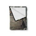 thumbnail image 2 of Industrial Soft Flannel Fleece Throw Blanket, Grungy Tools on a Wooden Board Manual Manufacturing Repairing in Workshop, Cozy Plush for Indoor and Outdoor Use, 60" x 80", Brown Grey Red, by Ambesonne, 2 of 5