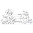 thumbnail image 2 of Pop Manga Catitude Coloring Book (Paperback), 2 of 4