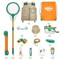 thumbnail image 1 of Kit de juguetes de aventura para niños, 12 piezas, exploración de la naturaleza al aire libre, red de captura de mariposas, Camping, regalo para niños, 2023, 1 of 4