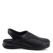 Spring Step Flexus Flexia Leather Clogs for Women - European Slingback Round Toe Slip-On Shoes - Ladies Casual Platform Clog for Work