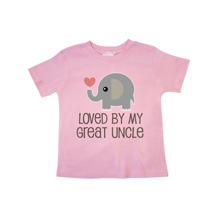 

Inktastic My Great Uncle Loves Me Gift Toddler Boy or Toddler Girl T-Shirt