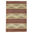 thumbnail image 4 of Fab Habitat Outdoor Rug - Waterproof, Fade Resistant, Crease-Free - Premium Recycled Plastic - Tribal Boho - Porch, Deck, Balcony, Mudroom, Laundry Room, Patio - Lagos - Sand & Coral - 3 x 5 ft, 4 of 9