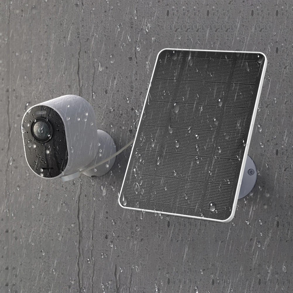 Stay Powered with The Ip65 Weatherproof Solar Panel for Arlo Pro Cameras Black