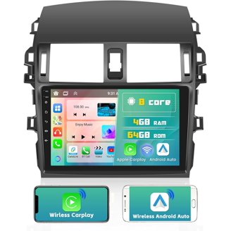 DRIVIM Android 13 CarPlay・Android Auto 6.86 Inch Android 13 Car Stereo - Single-Din GPS Navigation with