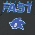 thumbnail image 4 of SEGA Boys Sonic The Hedgehog T-Shirt Graphic Short Sleeve Crewneck Tee Little Big Boys Charcoal, 4 of 7