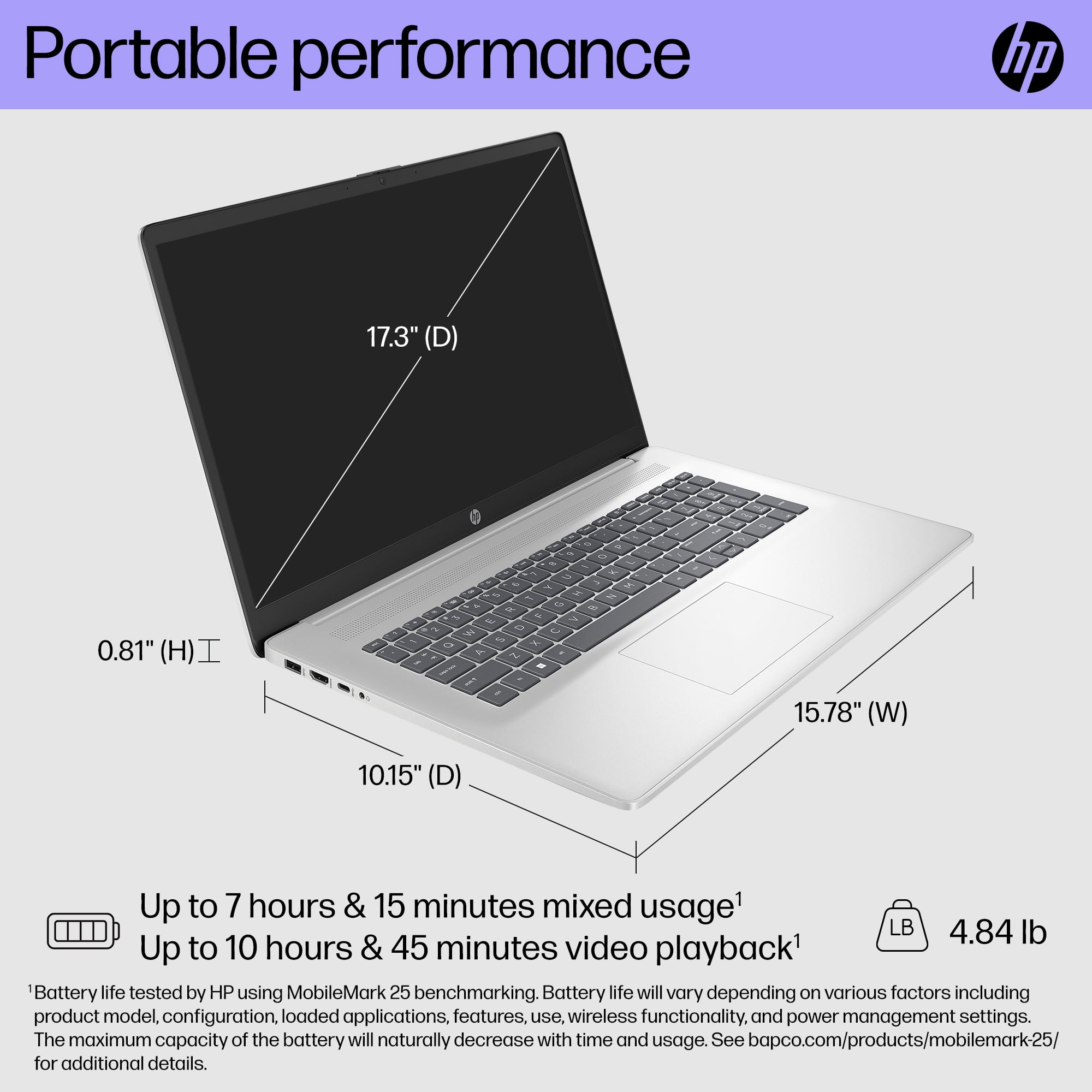 2024 Newest HP 17 Touchscreen Computer Laptop for Student and Business, 17.3" HD+, Intel Core 7-150U (>i7-1355U), 16GB RAM, 1TB SSD, Wi-Fi 6, Backlit Keyboard, HDMI, Windows 11 Pro, Silver