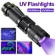 thumbnail image 2 of Linterna LED UV portátil, Mini linterna ultravioleta impermeable con zoom, luz violeta, Detector de escorpión de orina de mascotas, 365/395nm, 2 of 4