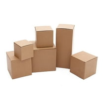 HEATSHAKING 10Pcs Small Shipping Box for General Users 3.1x3.1x3.1in