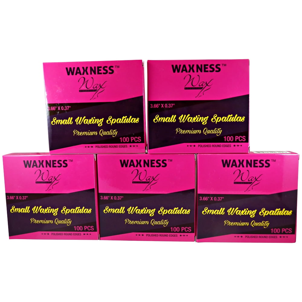 Waxness Small Wax Spatulas 500 pk (5 X 100pk)