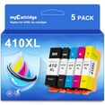 thumbnail image 2 of myCartridge Remanufactured Ink Cartridge Replacement for Epson 410XL 410 XL for Epson XP-7100 XP-640 XP-830 XP-630 XP-635 XP-530 Printer (Black, PBK, Cyan, Magenta, Yellow) 5 Pack, 2 of 4