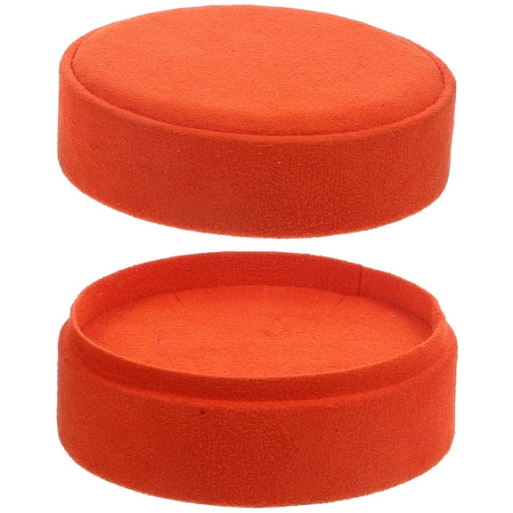 Round Jewelry Box Rings Ring Storage Case Box for Gift Ring for Women Ring Display Case Miss