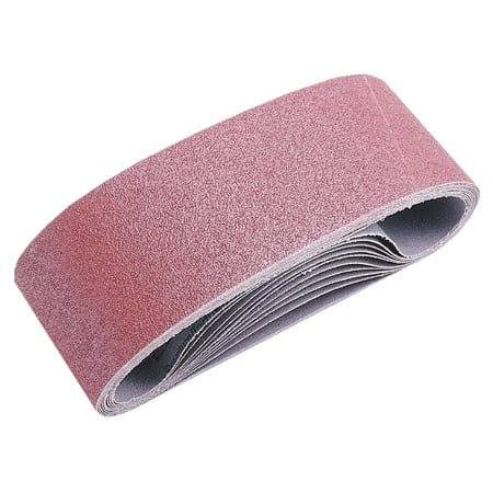 

Do it Best 3 In. x 21 In. 80 Grit Dual Direction Sanding Belt (5-Pack)