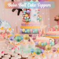 thumbnail image 3 of 115 decoraciones para tartas de bolas, mini globos para decoración de pasteles, bolas de espuma pastel, púas de magdalenas, decoración de pasteles, decoración para fiestas de cumpleaños, 3 of 4