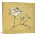thumbnail image 1 of Global Gallery Cheri Blum 'Dogwood Blossom on Gold' Canvas Wall Art, 1 of 4