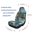 thumbnail image 5 of Honeii Comic Airplane Cockpit Illustration for Car Seat Covers Full Set, Seat Covers for Cars, Car Seat Protector Waterproof, Leather Car Seat Cushion-1, 5 of 9