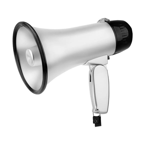 Portable Bullhorn Megaphone Voice Recording Lightweight Alarm for Soccer Football Baseball ,Comfortable and Portable