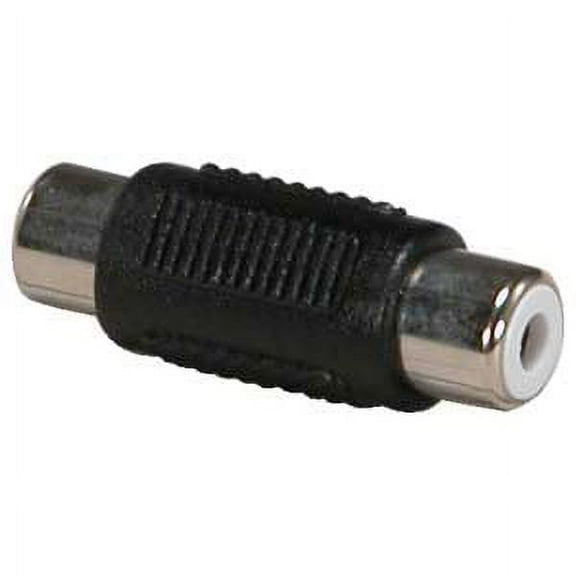 ACCL RCA F/F Coupler Plastic, 1 Pack