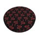 thumbnail image 1 of Disketp Red Snake Funda Redonda para Taburete, Funda de Cojín para Silla de Bar Suave y Elástica-14 inch, 1 of 7