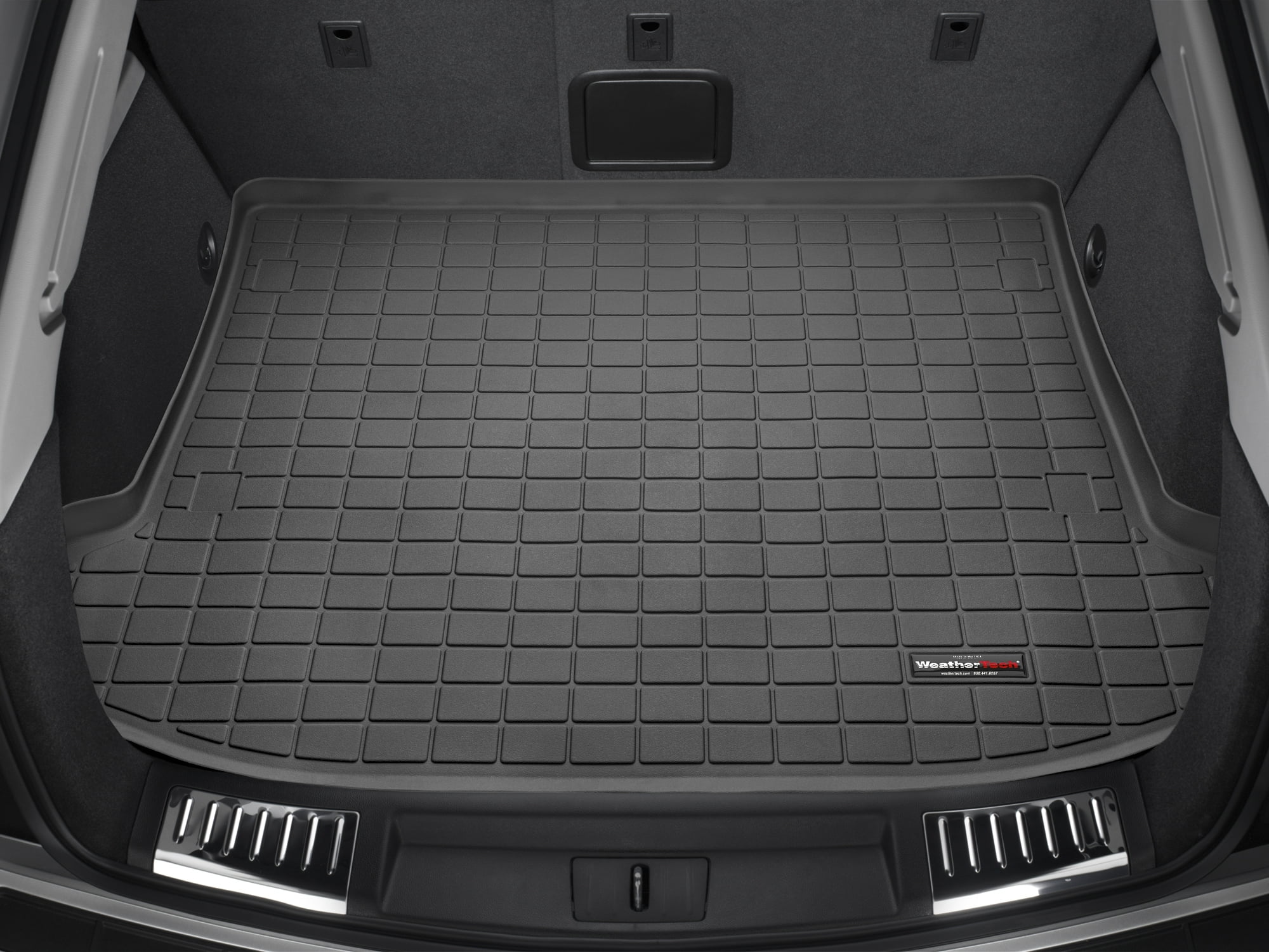 WeatherTech Cargo Trunk Liner compatible with 2010-2016 Cadillac SRX - Behind 2nd Row, Black