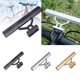 thumbnail image 4 of Naiovety Extensor de manillar de bicicleta de 15cm, aleación de aluminio, MTB, bicicleta de montaña, soporte de luz delantera, lámpara, soporte para Ciclismo plata Naiovety OD1404-02B, 4 of 6