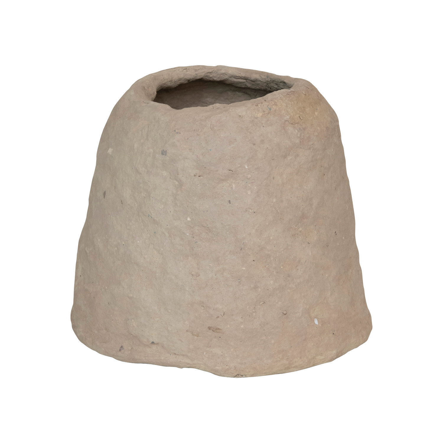 Bol Décoratif En Bois De Paulownia - 48 X 48 X 4 Cm - Naturel, Fait Main - Décoration Intérieure