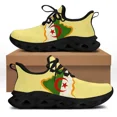 thumbnail image 1 of Zapatos planos informales con diseño de la bandera de Argelia para mujer, zapatillas de deporte a la moda con cordones, zapatos para caminar, calzado de playa para mujer, 1 of 6
