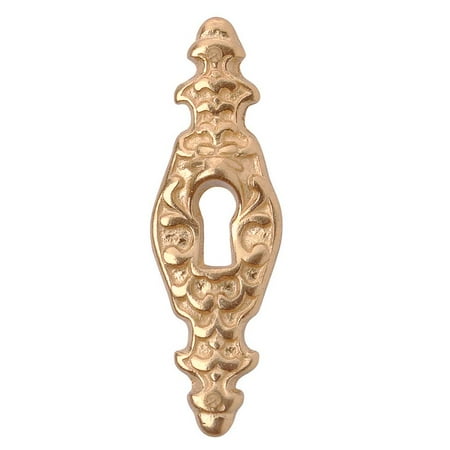 - Escutcheon Cast Solid Brass Keyhole Cover 3 1/8