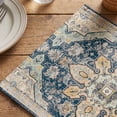 thumbnail image 5 of Sm:)e Boho Bohemia Style Sliver Placemats Set of 4, 12x18 Inch Country Rustic Farmhouse Magical Fall Table Mats for Party Kitchen Dining Decoration, 5 of 8