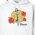 thumbnail image 3 of Inktastic Retro Hula Girl Adult Hoodie Sweatshirt, 3 of 4