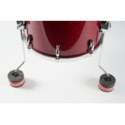 TnR Products 1001 Booty Shakers for Floor Tom Legs - Red 3-Pack