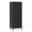 Black, variant on JIOABL 5-Drawer Fabric Dresser with Metal Frame and Wooden Top TV Stand - Perfect for Clothes, Living Room, Hallway, Entryway, White