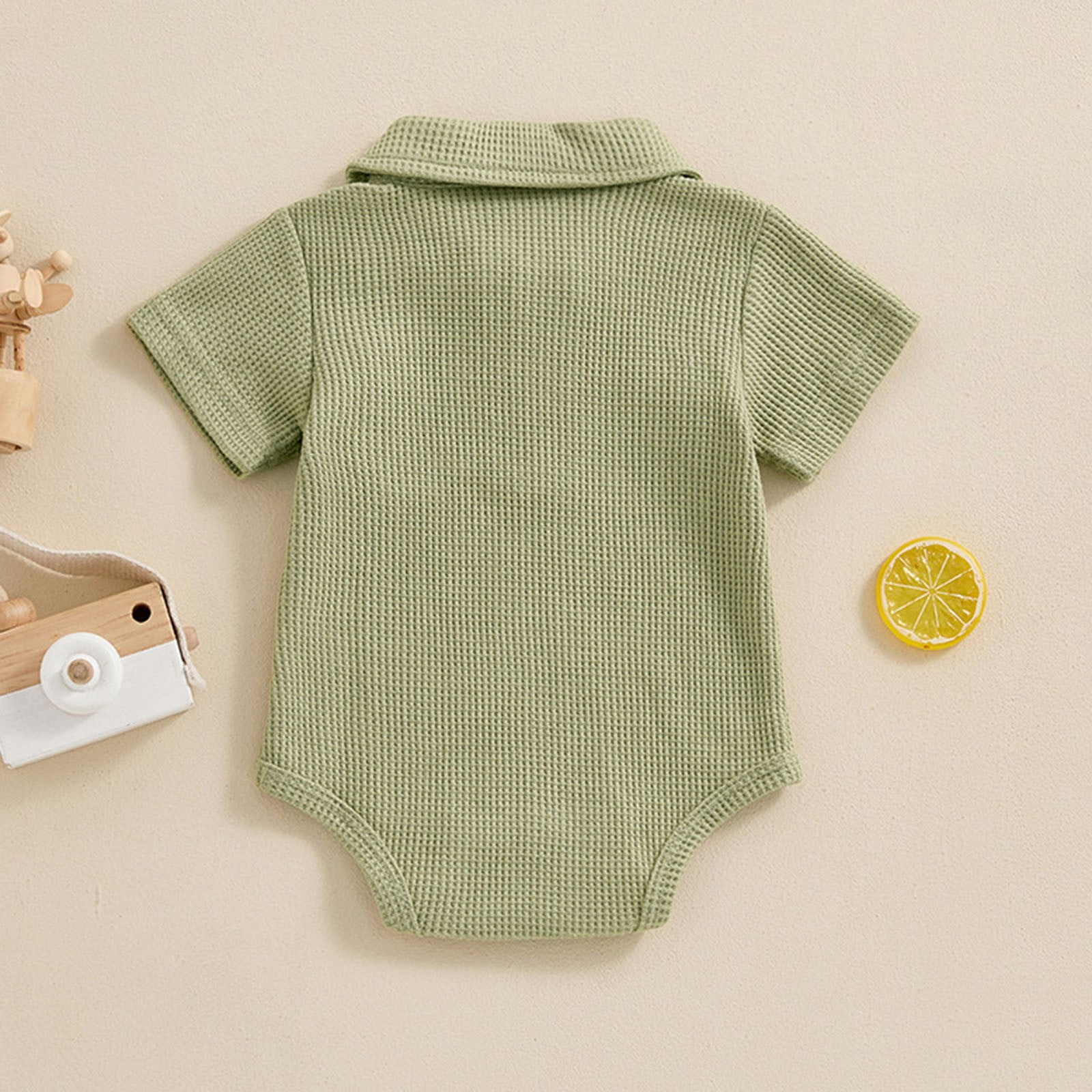 Wancir Baby Spring New Onesie Newborn Climbing Clothes Short Sleeve Thin Ha Clothes Bag Fart Clothes