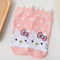 thumbnail image 2 of Calcetines Sanrio Mujer My Melody Kuromi Hello Kitty Calcetines Personaje Anime Lindo Corto Harajuku Algodón Casual Niñas Calcetines, 2 of 5