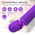 thumbnail image 4 of Varilla de masaje AV de 8 velocidades vibrador de clítoris femenino recargable de 20 frecuencias Juguetes sexuales Sywqhk Cuidado Belleza, 4 of 8