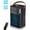Pale black, variant on AEROZY Portable Evaporative Air Cooler, 1200ML Water Tank with 3 Speeds, 2 Cool Mist Modes & Remote Control for Bedroom and Office