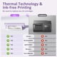 thumbnail image 4 of Impresora portátil Gloryang Inkless Inkless Thermal Purple, 4 of 6