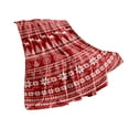 thumbnail image 2 of kladzum Christmas Throw Blanket Flannel Conditioning Nap Blankets Deer Snowflake Xmas Tree Throw Blanket Double Sided Velvet Christmas Blanket for Bedroom, Sofa, Bed, Couch, Holiday Gifts, 2 of 6