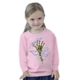 thumbnail image 3 of Awkward Styles Halloween Toddler Long Sleeve Shirt Mummy Hand Kids T-Shirt, 3 of 5