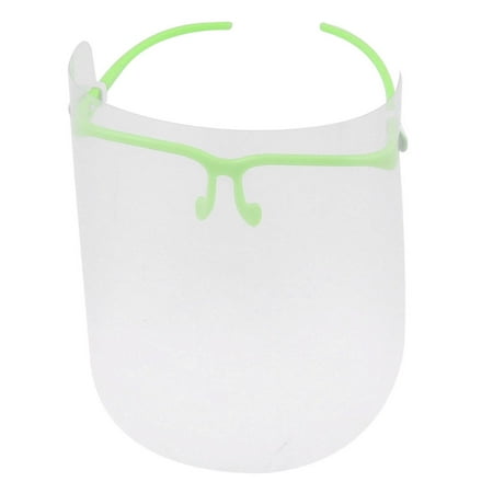 Kitchen Green Glasses Frame Clear Anti-oil Greaseproof Splash Mask 10