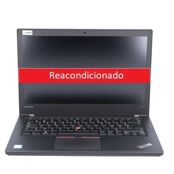 Laptop Lenovo T470 CORE I5 7PMA 16GB-512GB SSD- Reacondicionado.