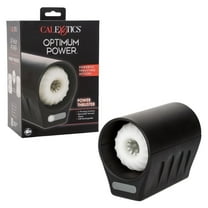 CalExotics Optimum Power Power Thruster Rechargeable Stroker for Men, Black