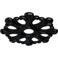 thumbnail image 3 of Ekena Millwork 20 7/8"OD x 3 5/8"ID x 1"P Angel Ceiling Medallion (Fits Canopies up to 4 3/8"), Hand-Painted Black Pearl, 3 of 7