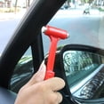 thumbnail image 5 of Niuniu Portable Hammer Break Window Glass Hammer Multitools Multifunctional Emergency Car Escape Tool Car Safety Tool Car Escape Hammer (2pcs, Color R, 5 of 5