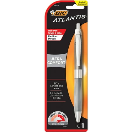 UPC: 0070330351707 | BIC Glide Ultra Comfort Retractable Ballpoint Pens  Medium Point (1.0mm)  Black  1-Count