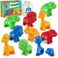 thumbnail image 1 of Coogam ABC Letters Matching Game, 26PCS Alphabet Fine Motor Skill Color Shape Recoginition Preschool Educational Montessori Learning Toys for 2 3 4 Years Old Toddlers, 1 of 6