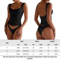 thumbnail image 2 of Chaleco Top básico para mujer, camisola sin espalda para mujer, camiseta sin mangas con tirantes, ropa de calle, traje Ygjytge Negro T L para Mujer, 2 of 6