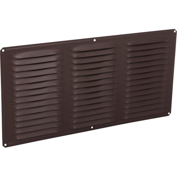 Air Vent 84212 Undereave Vent, Brown, 16 x 8 in. - Quantity 24
