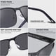 thumbnail image 5 of Gafas de sol CARFIA Metal Polarized UV400 con protección UV400 para hombre, 5 of 8